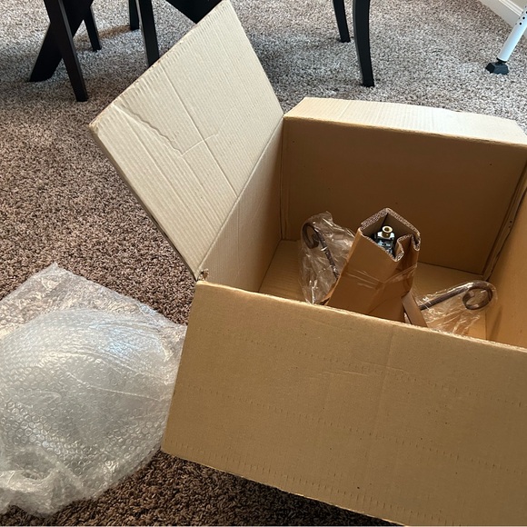 Semi-Flush Mount Light Fixture - Picture 2 of 4